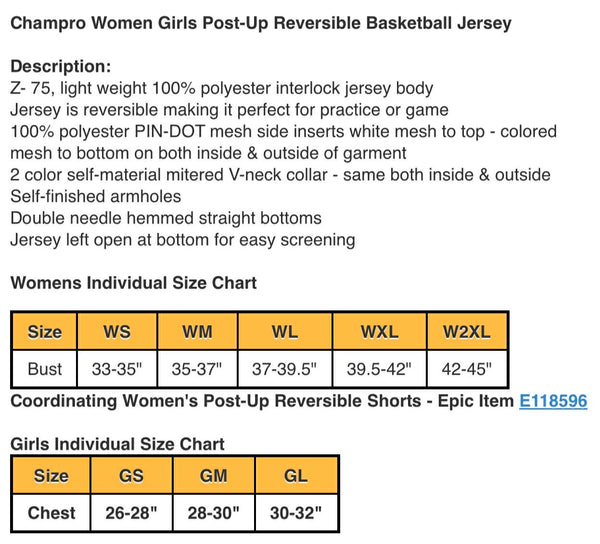 Lady Hornets Uniform Jersey