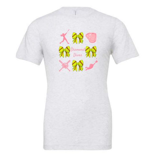 Diamond Divas Coquette Tee Shirt
