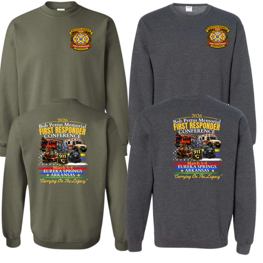 Bob Pettus First Responder Conference Crewneck Sweatshirt