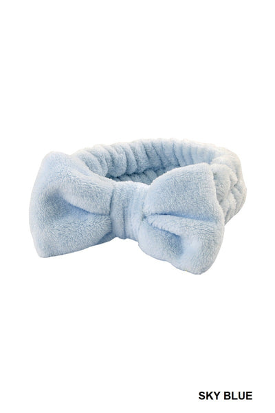 Bow Knot Plush Headband