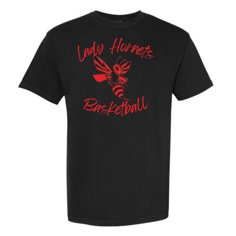 Lady Hornets Basketball Classic Fan Tee Shirt