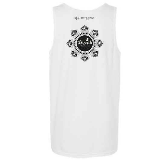 Byzak Surfboards Hank's Tanks - White w/Black Logo