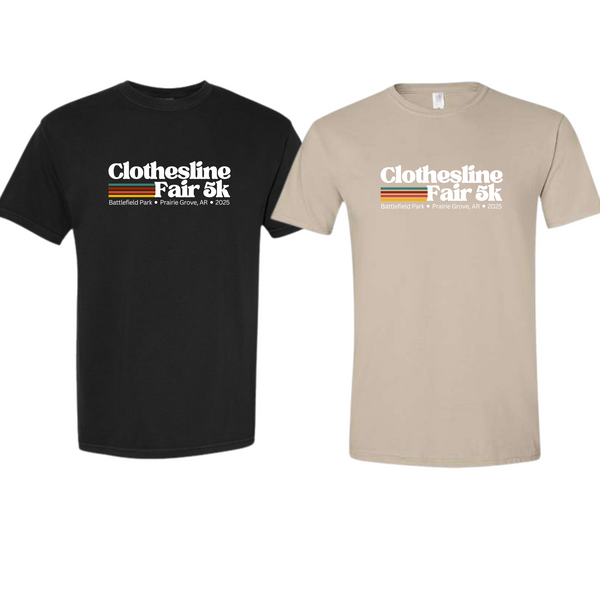 Clothesline Fair 5K T Shirt