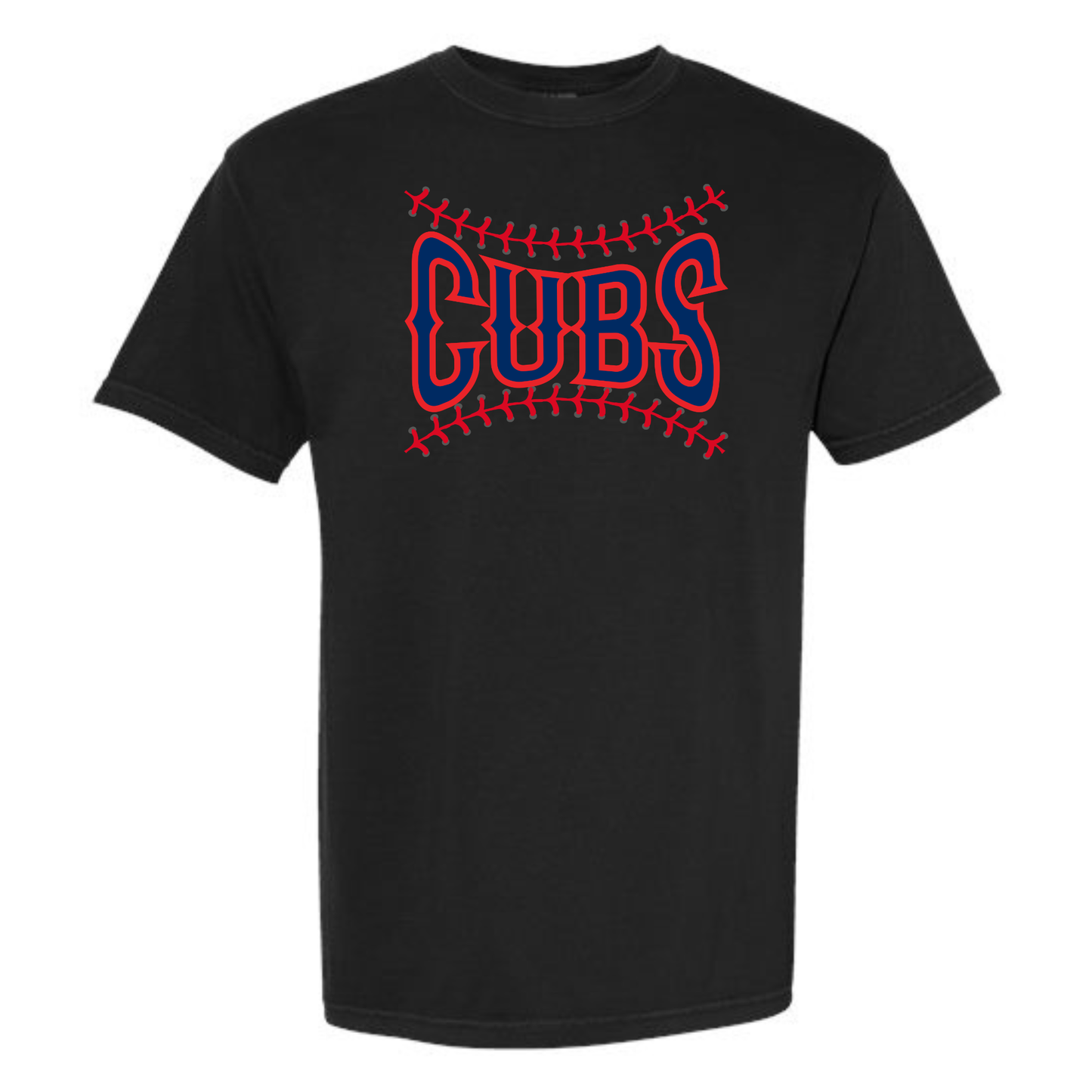 Cubs Logo Tee Shirt - Black