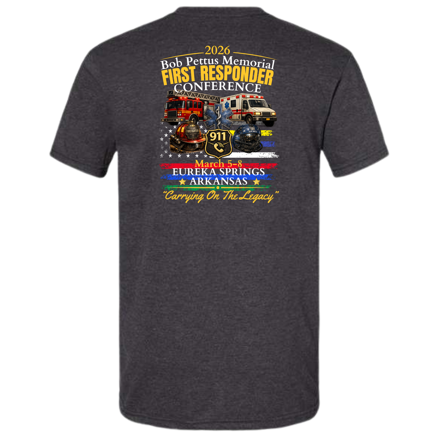 Bob Pettus First Responder Conference T shirt