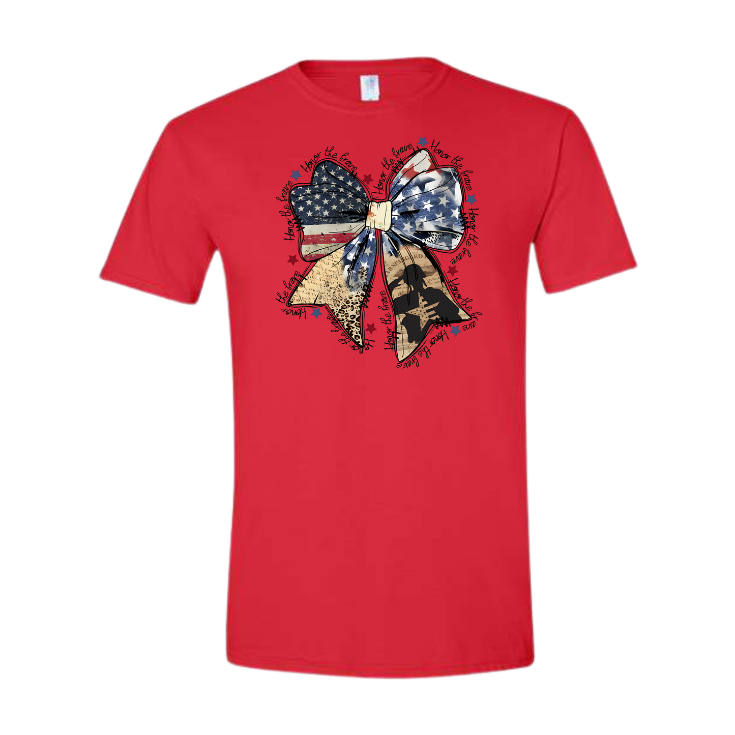 Honor the Brave Bow Shirt