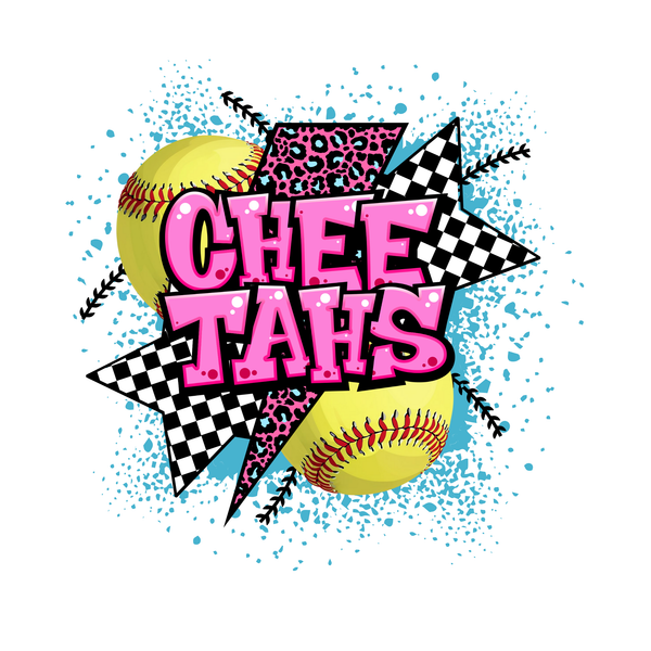 Cheetahs Graffiti Tee Shirt