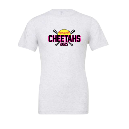 Cheetahs Crossed Bats Tee Shirt