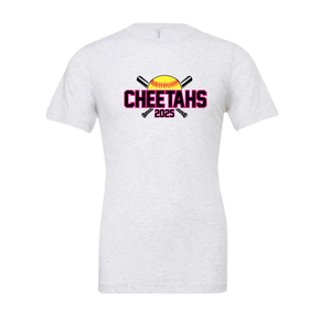 Cheetahs Crossed Bats Tee Shirt