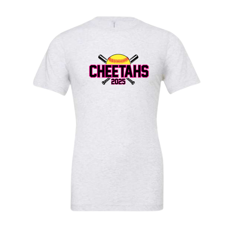 Cheetahs Crossed Bats Tee Shirt