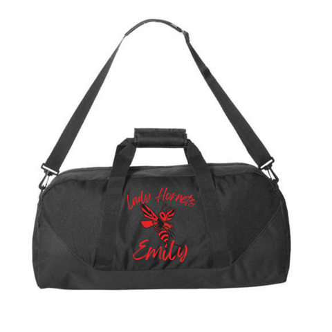 Lady Hornets Basketball Duffle Bag