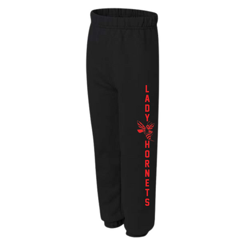 Lady Hornets Sweat Pants - Side Leg Print