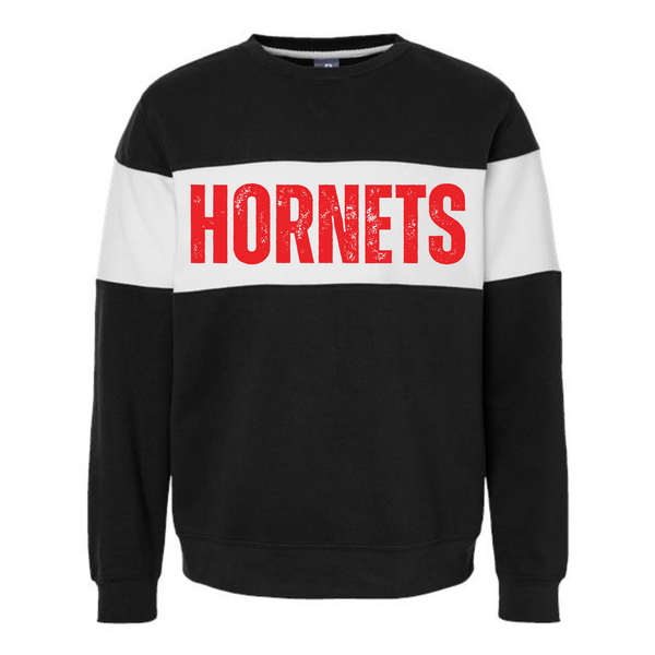 Hornets Varsity Crewneck Sweatshirt or Hoodie