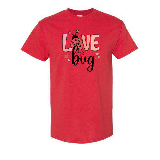 Love bug Youth Valentine's Tee Shirt