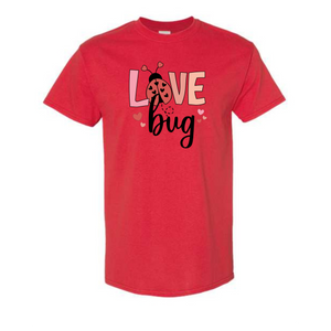 Love bug Youth Valentine's Tee Shirt