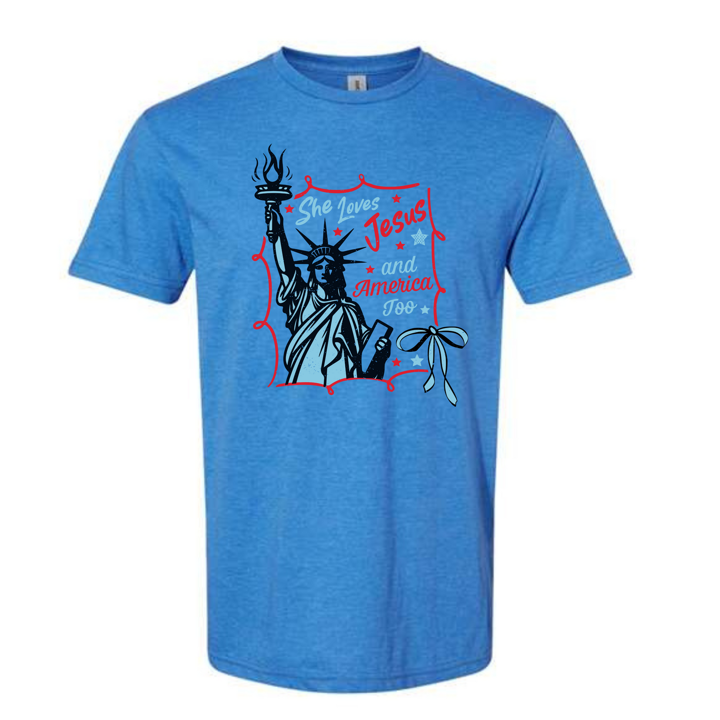 Loves Jesus & America Too Shirt