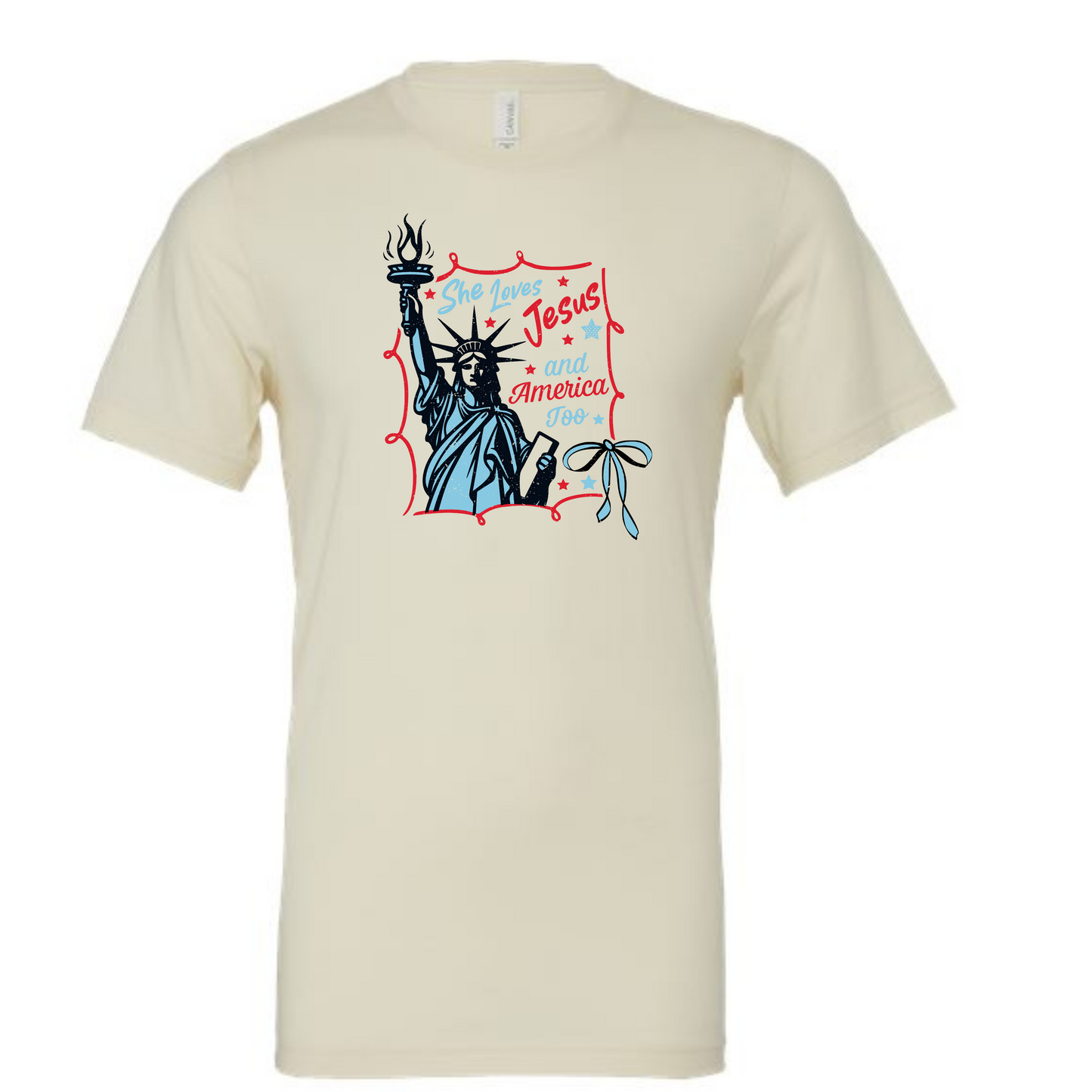 Loves Jesus & America Too Shirt