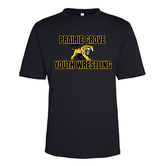 Prairie Grove Youth Wrestling Dri-Fit Tee