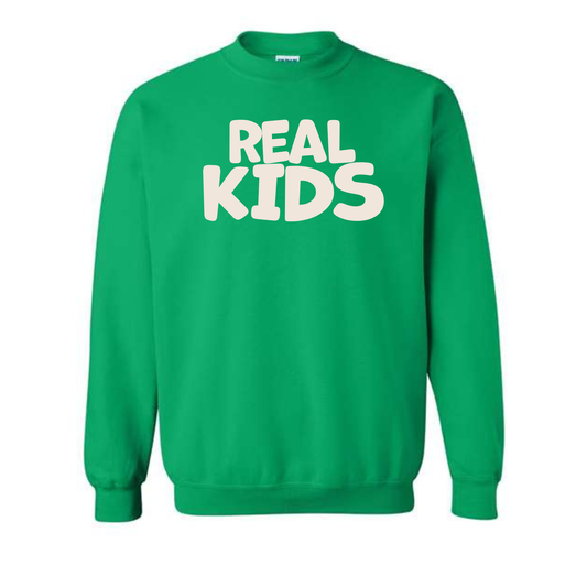 Real Kids Crewneck Sweatshirt - Kelly Green