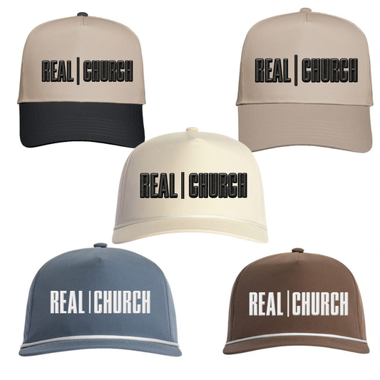 Real Church - Puff Embroidered Cap