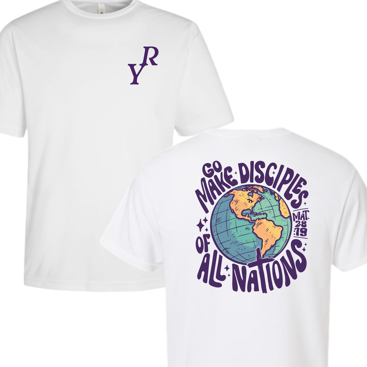 Real Youth - Go Make Disciples of All Nations Tee Shirt