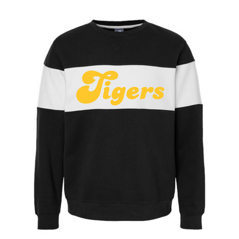 Tigers Retro Varsity Sweatshirt or Hoodie