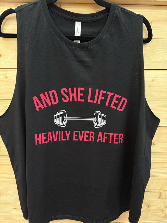 And She Lifted Heavily Ever After Tank Top