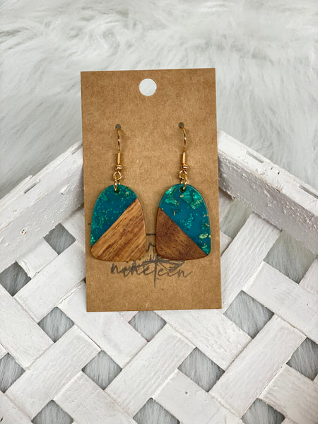 Chip off the Old Block Earrings