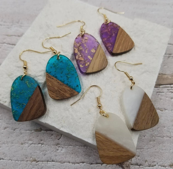 Chip off the Old Block Earrings