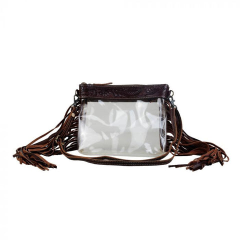 Intricate Clear Myra Bag