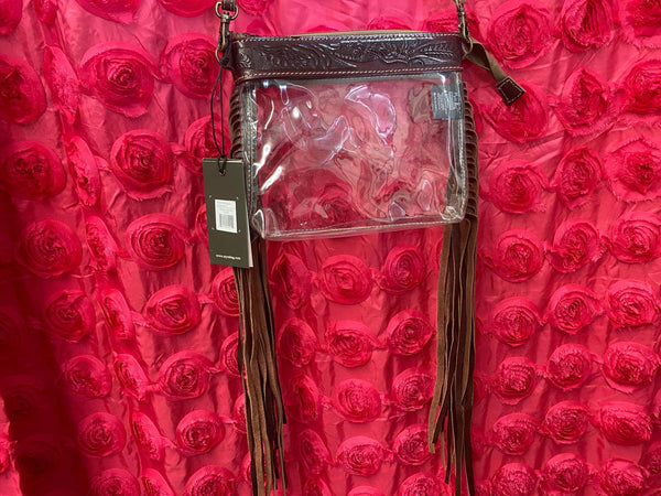 Intricate Clear Myra Bag